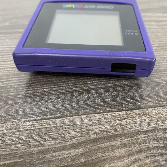 Nintendo Game Boy Color CGB-001 Grape Purple OEM Tested Works - Picture 5 of 10